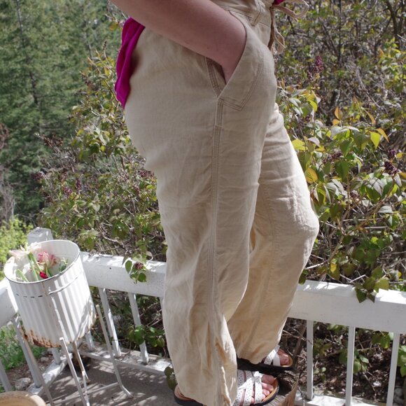 Vintage 100% Linen Ralph Lauren - Picture 4 of 6